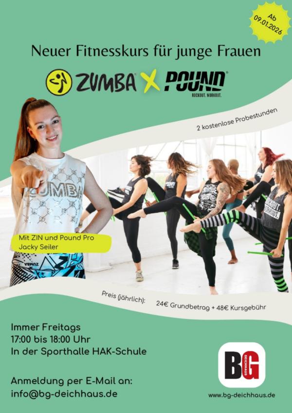 ZumbaXPound Flyer