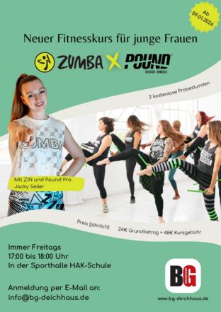 ZumbaXPound Flyer